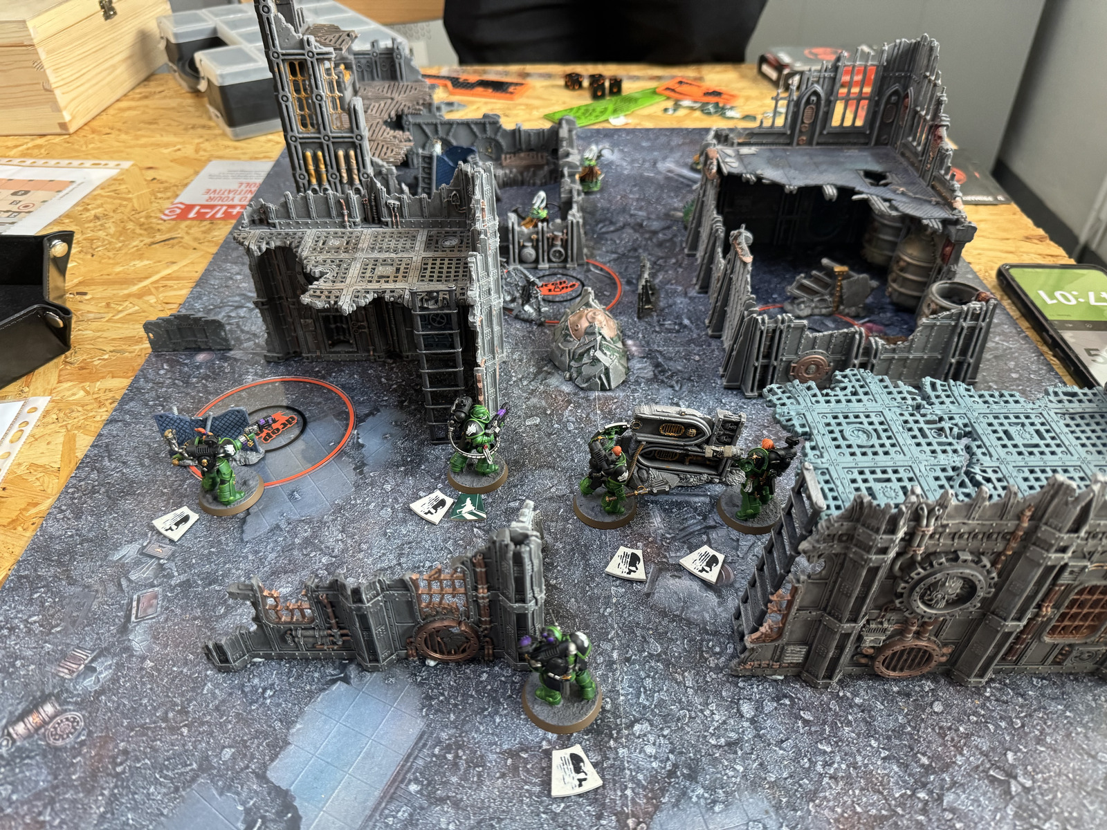 Polish Championships table and army photo 6