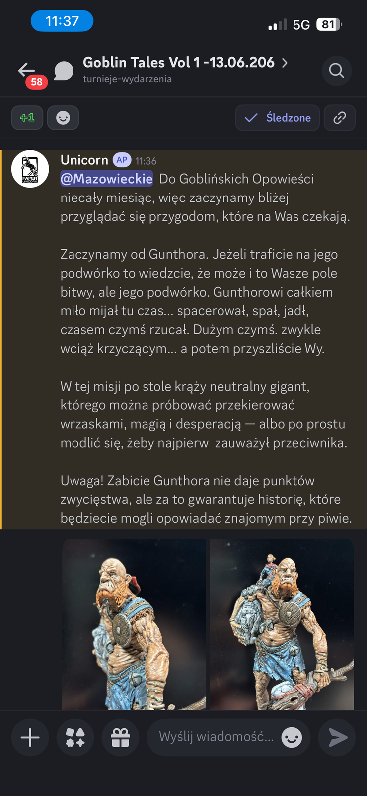 Screenshot of campaign ideas and scenarios