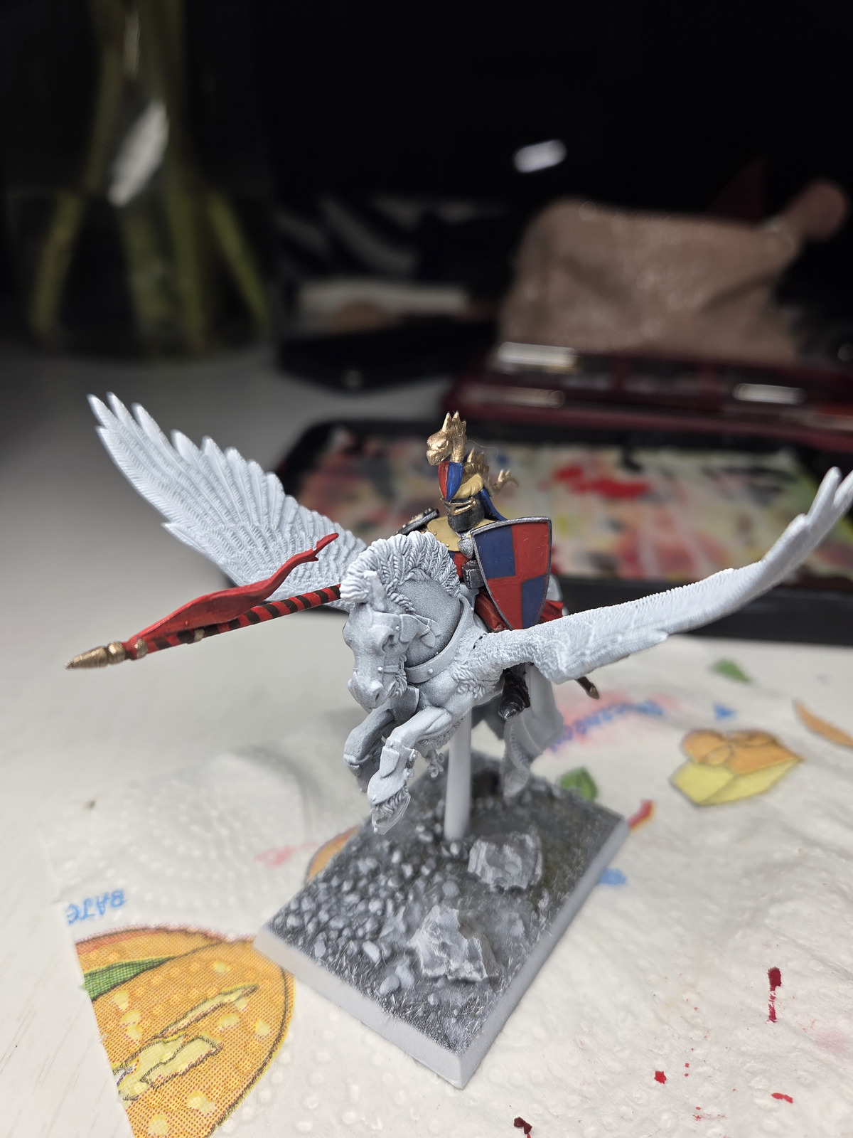 Final progress close-up before finishing touches