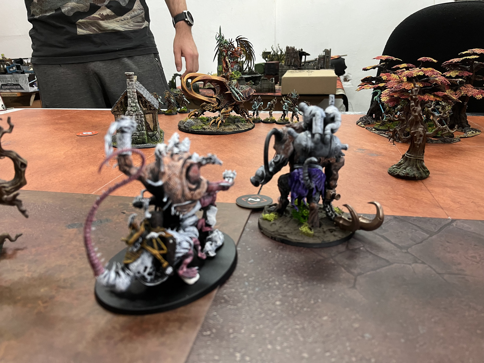 Mid-game position