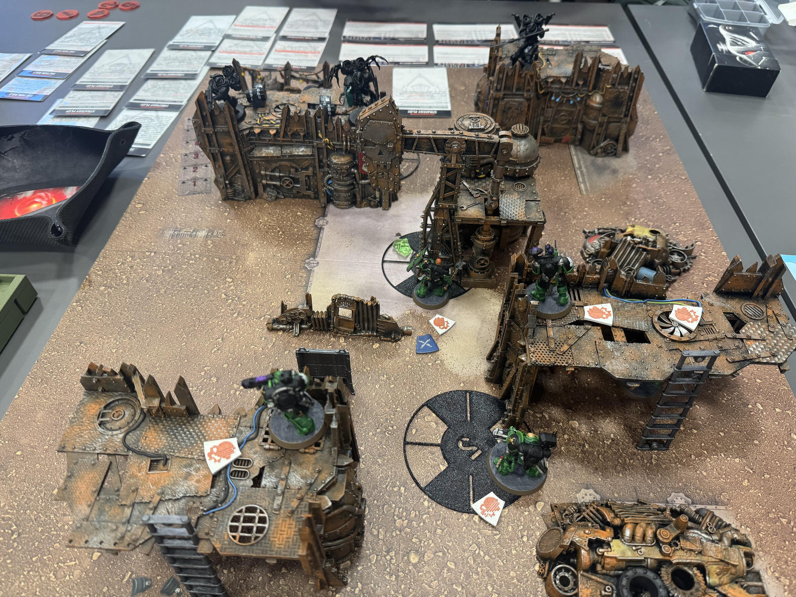 End of the first game on Octarius terrain