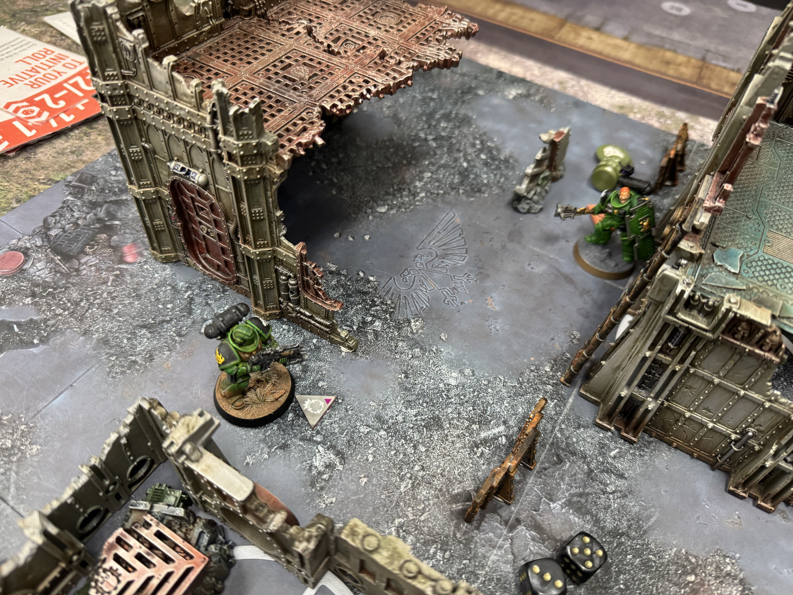 Late-game board state