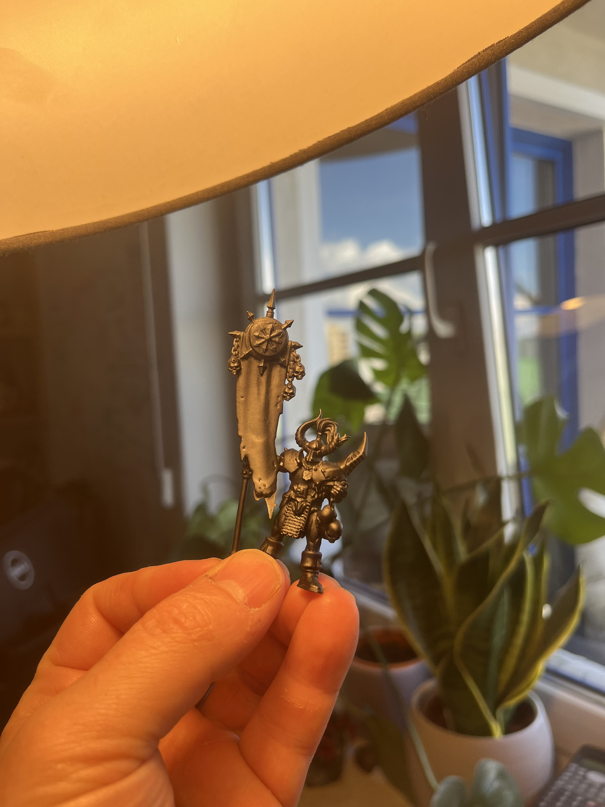 Chaos Warrior Standard Bearer