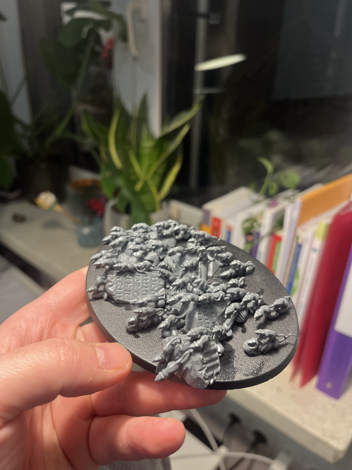 Skaven Vermintide spell miniature