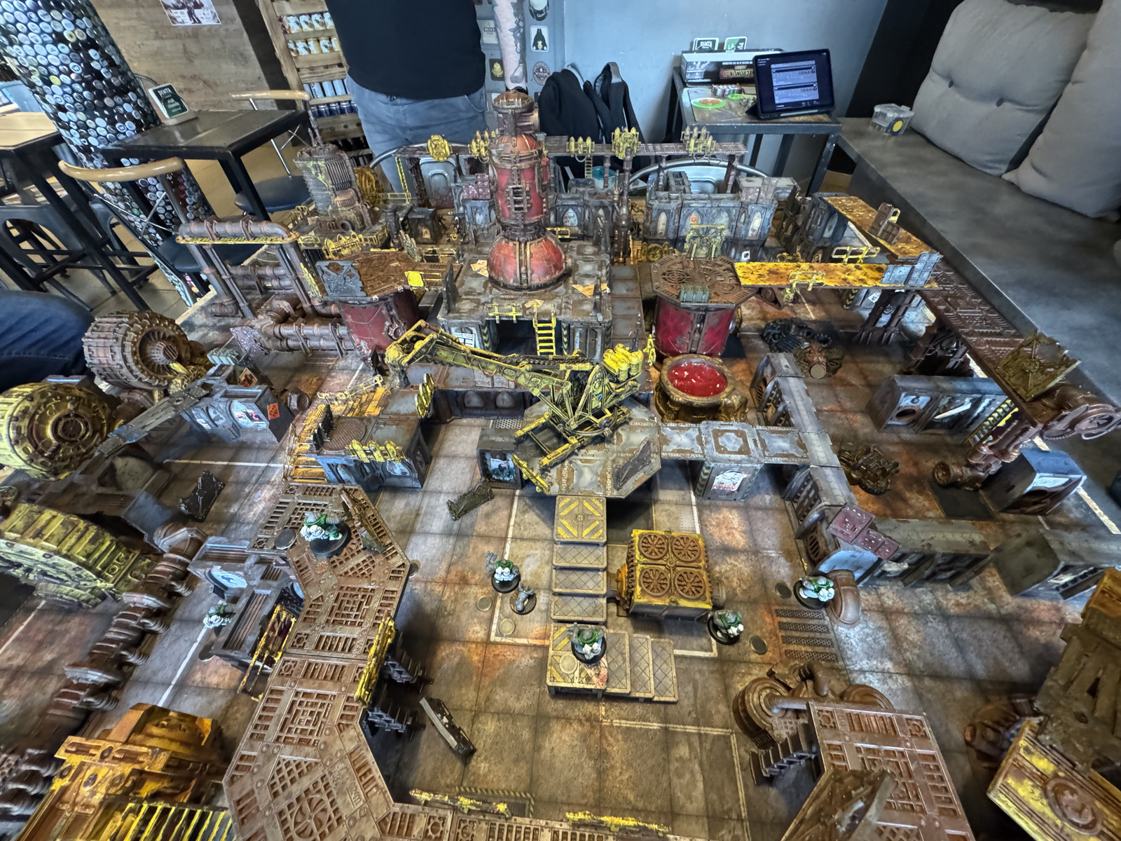 Final look at the board and game setup