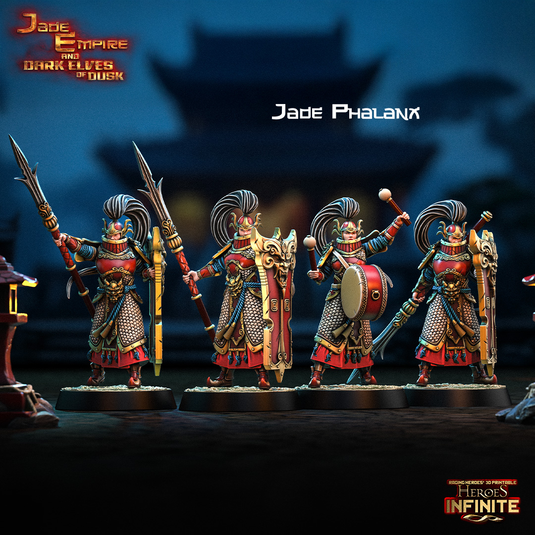 Heroes Infinite Cathay-style Jade Warrior proxy