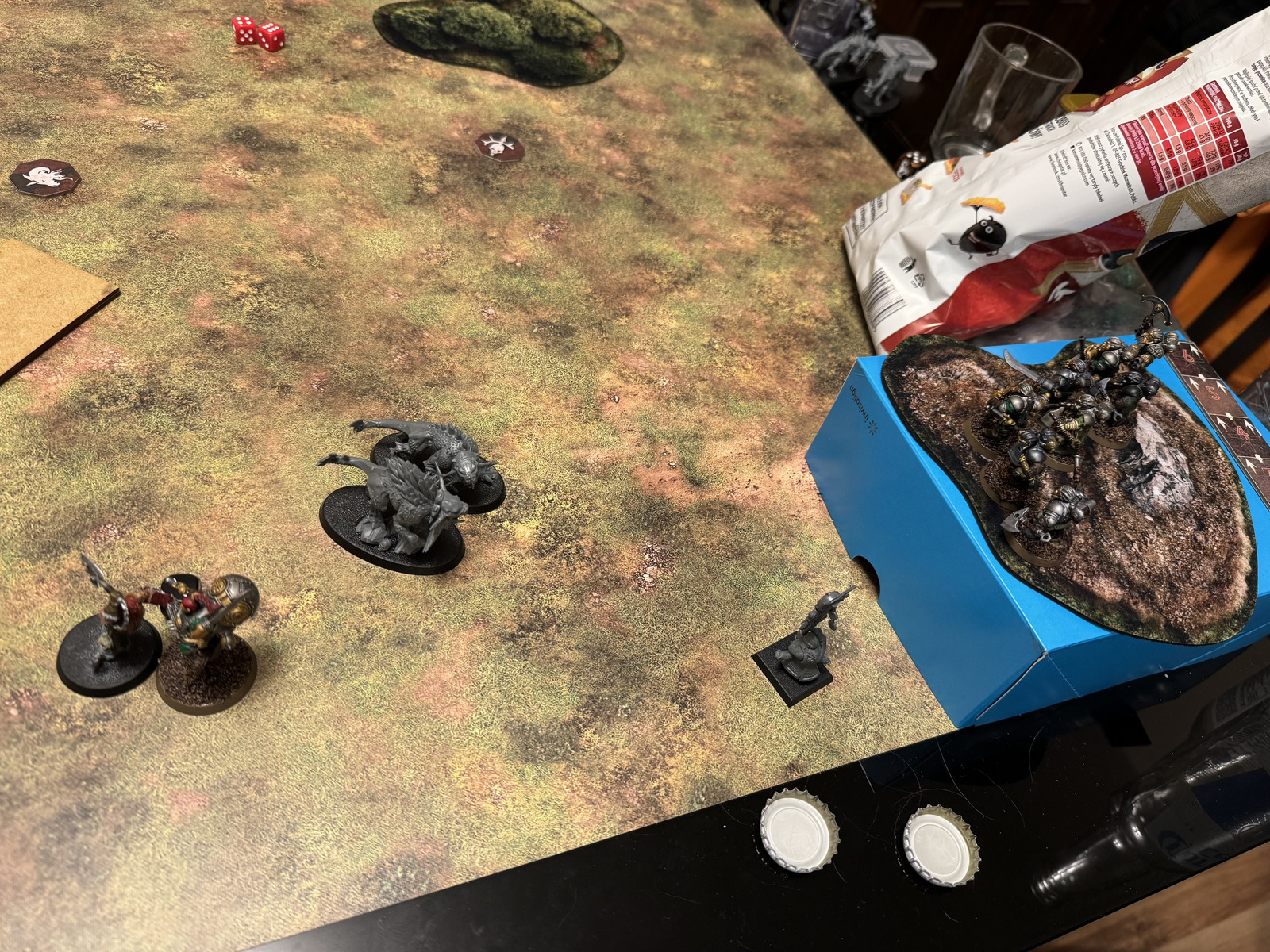 Endgame state of the battle