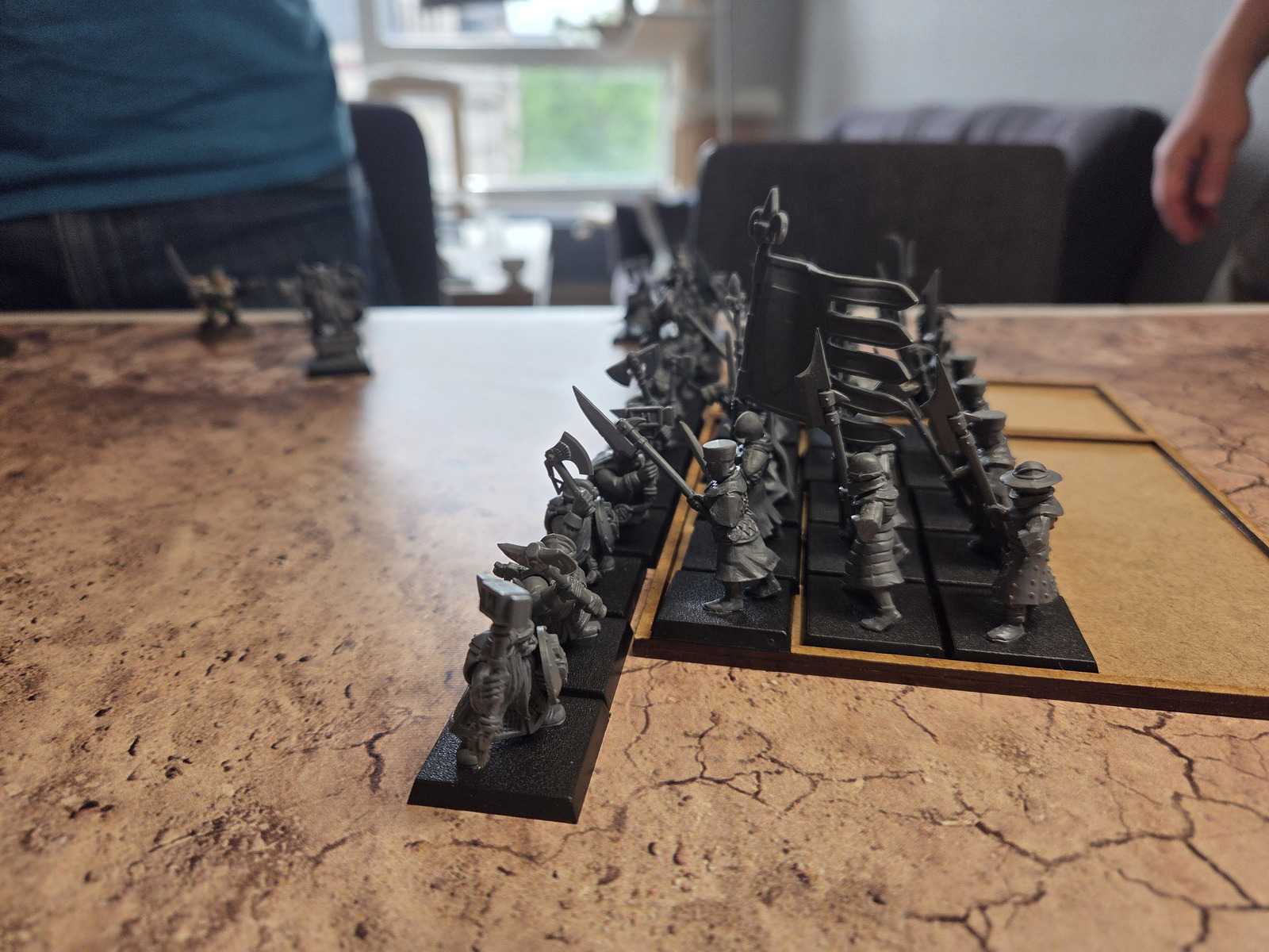 Knights go after the general