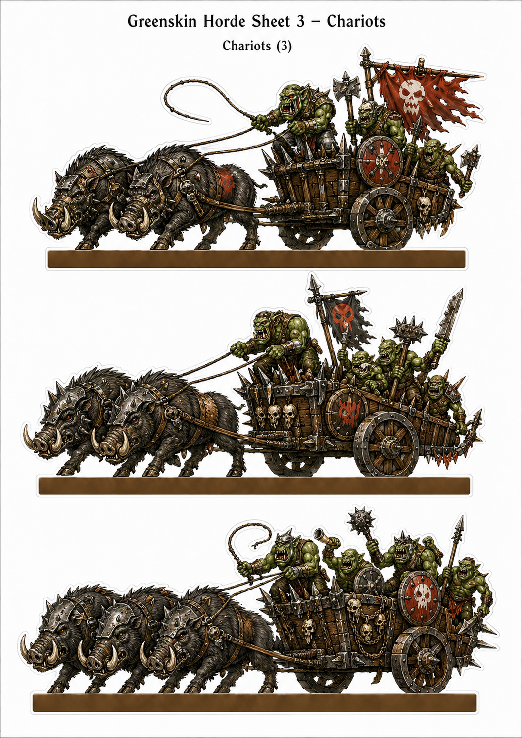 More greenskin cardboard concepts