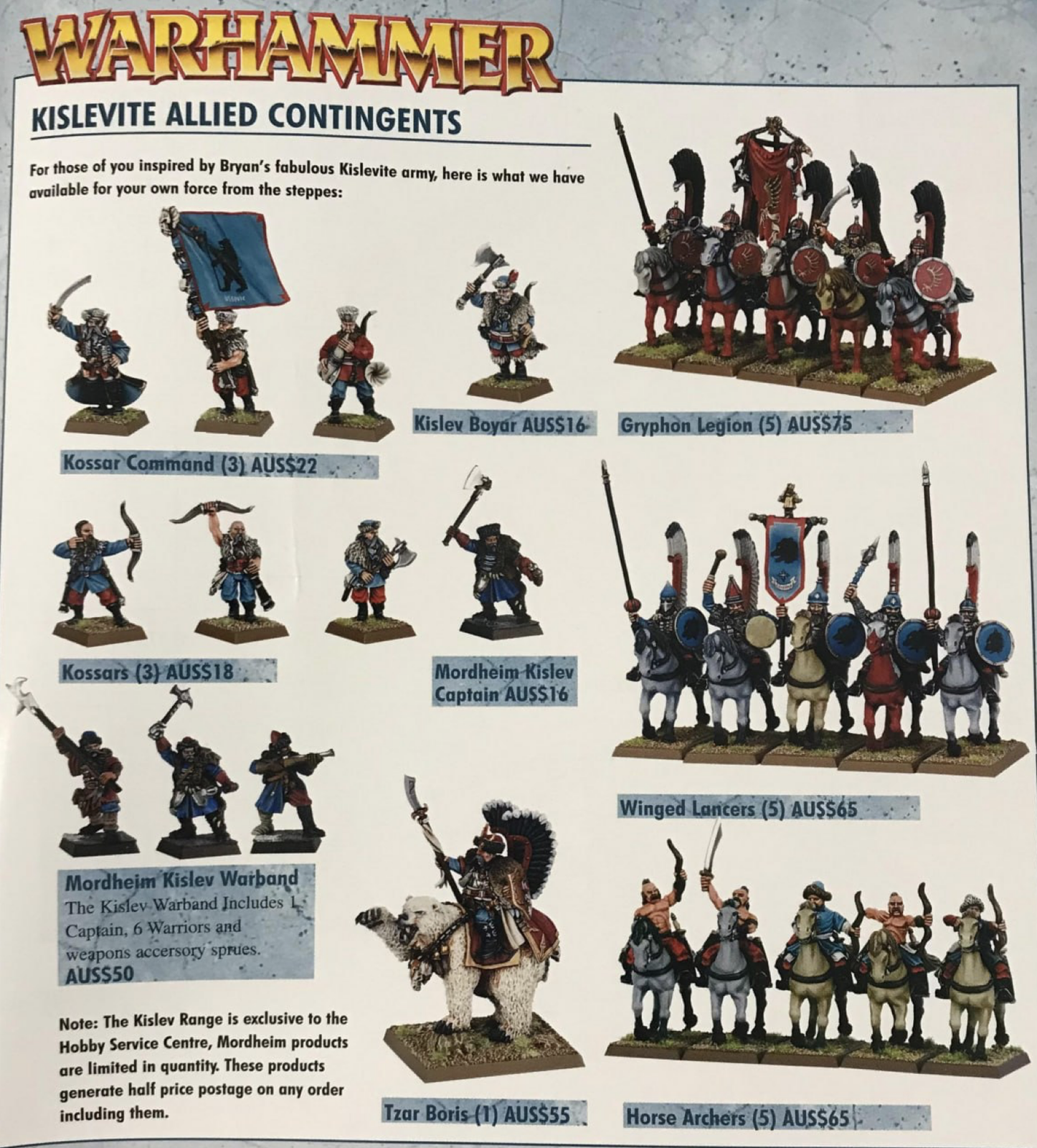 A regiment that kicked off the whole idea