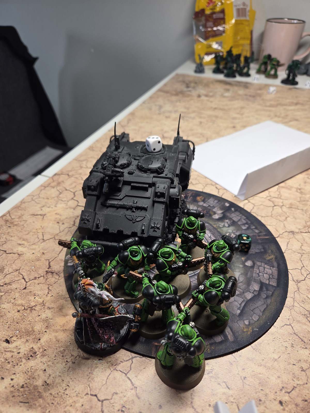 Mid-game clash 9