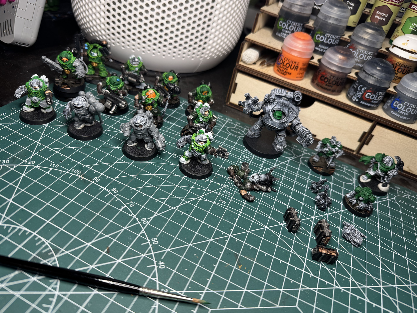 Necromunda painting work in progress