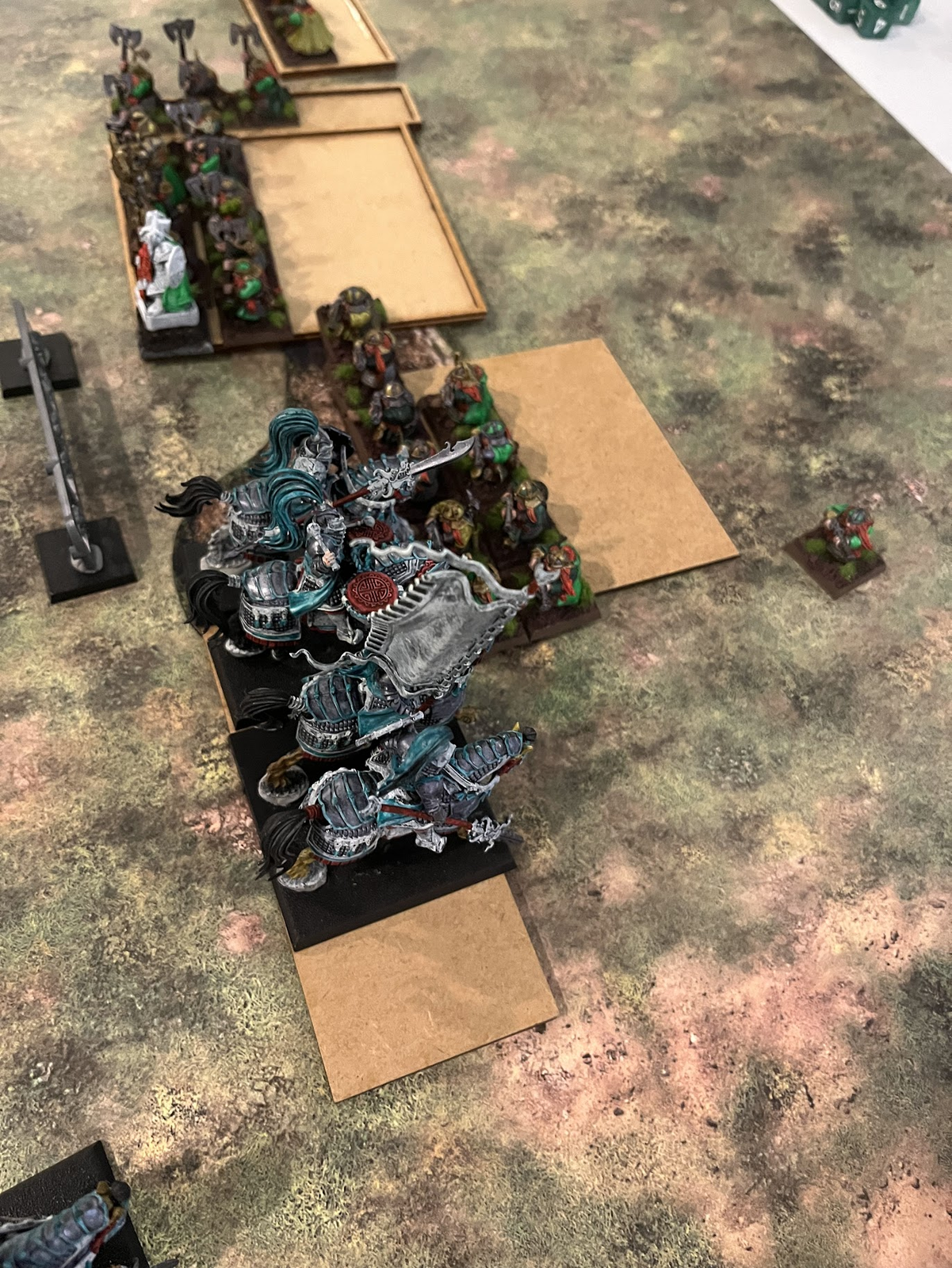 Lancers charge the Thunderers