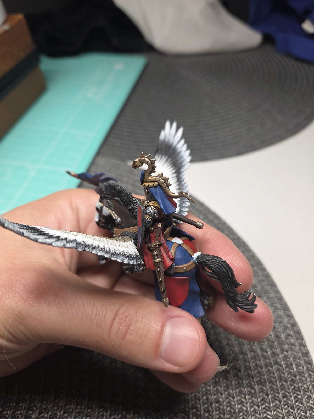 Pegasus fur progress