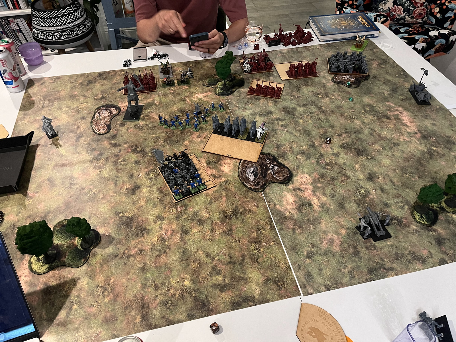Magic and pistol fire hammer the greenskins
