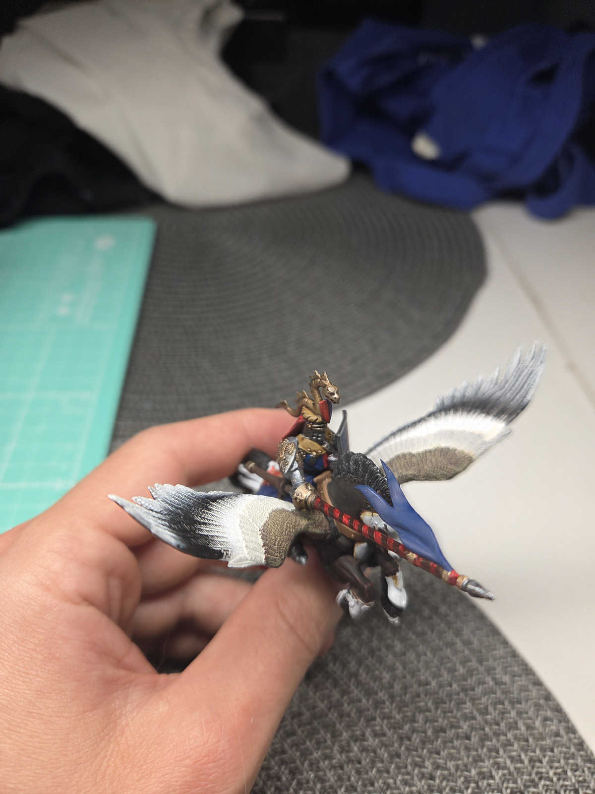 Saddle and materials detail