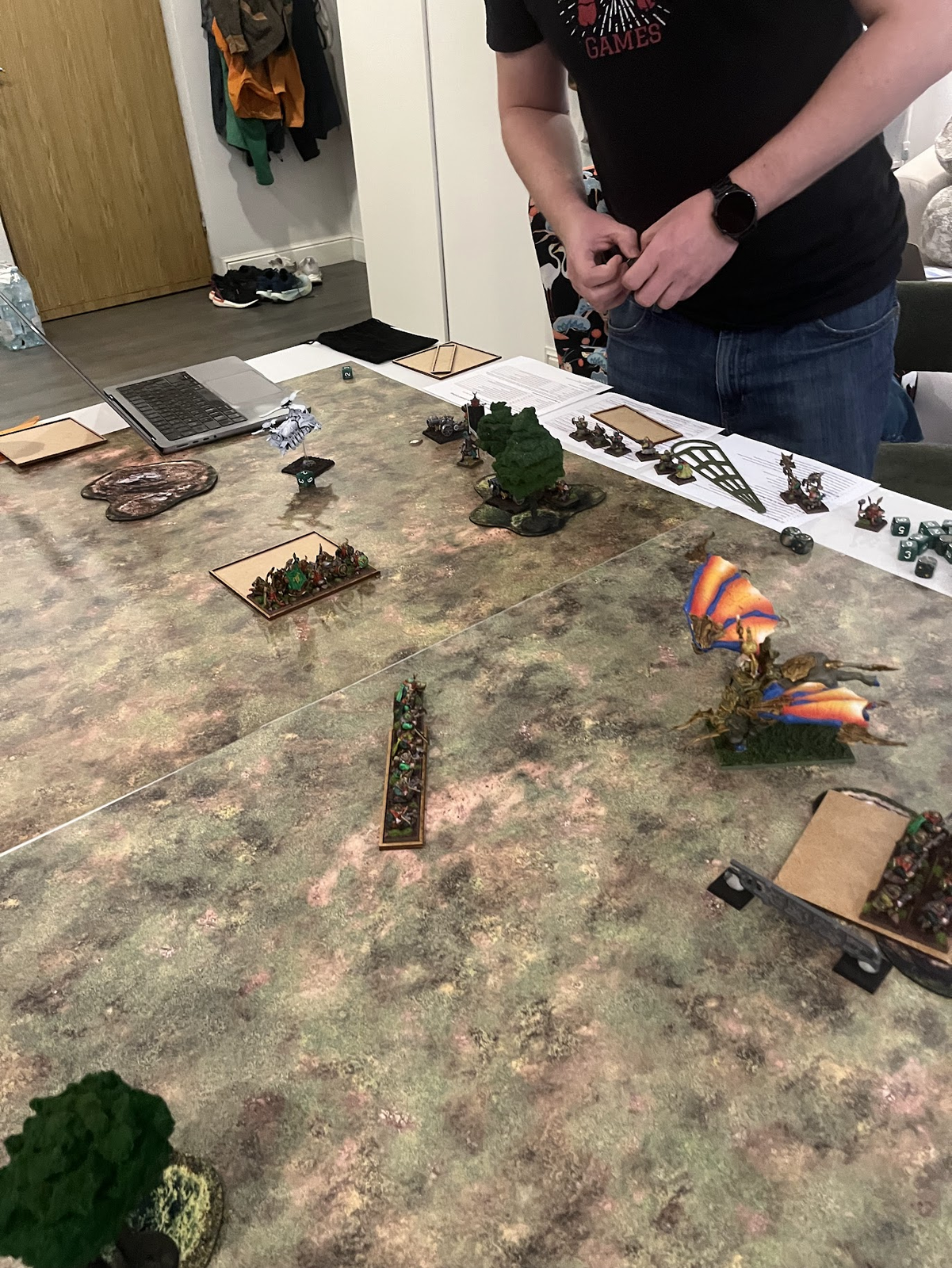 The Cathayan general is brought down