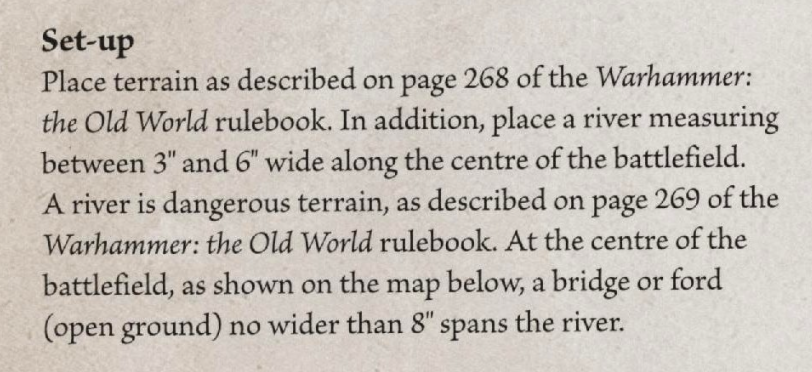 Arcane Journal Battle March river rules